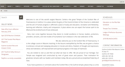 Desktop Screenshot of guthriescottishrite.org