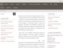 Tablet Screenshot of guthriescottishrite.org